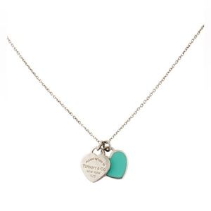 TIFFANY & CO. • Return to Tiffany Double Heart Necklace